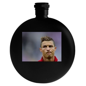 Cristiano Ronaldo Round Flask