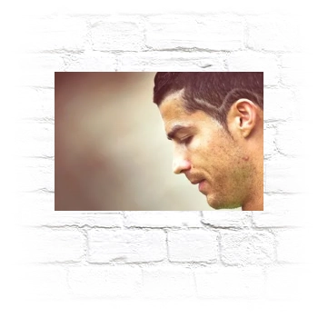 Cristiano Ronaldo Metal Wall Art