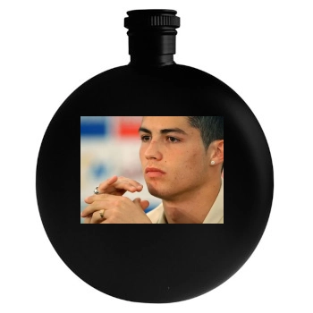 Cristiano Ronaldo Round Flask