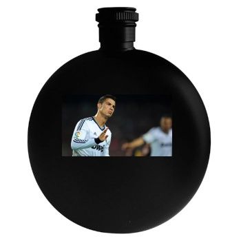 Cristiano Ronaldo Round Flask