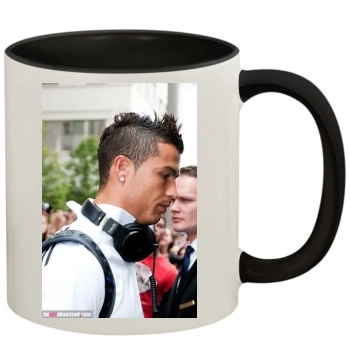 Cristiano Ronaldo 11oz Colored Inner & Handle Mug