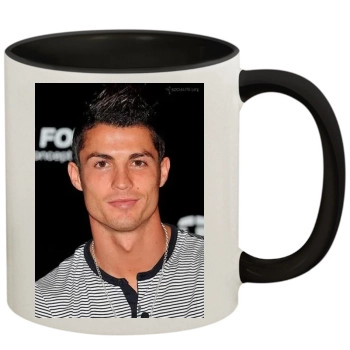 Cristiano Ronaldo 11oz Colored Inner & Handle Mug