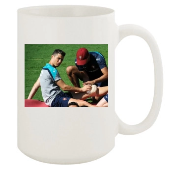 Cristiano Ronaldo 15oz White Mug