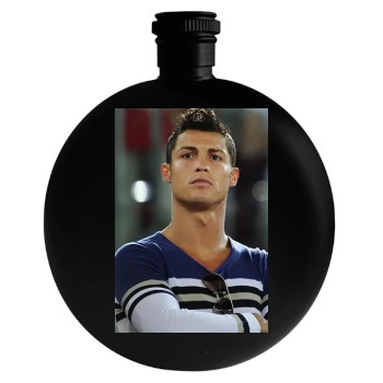 Cristiano Ronaldo Round Flask