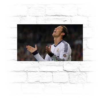 Cristiano Ronaldo Metal Wall Art