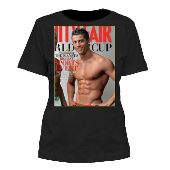 Cristiano Ronaldo Women's Cut T-Shirt