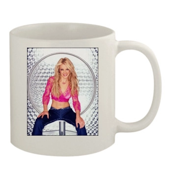 Britney Spears 11oz White Mug