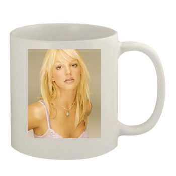 Britney Spears 11oz White Mug