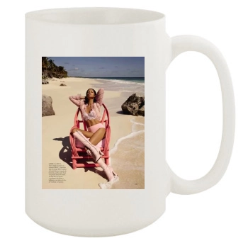 Adriana Lima 15oz White Mug