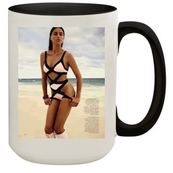 Adriana Lima 15oz Colored Inner & Handle Mug