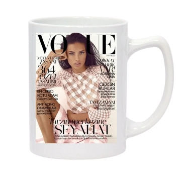 Adriana Lima 14oz White Statesman Mug