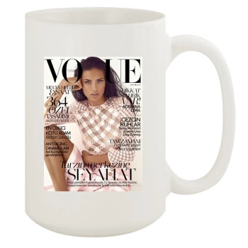 Adriana Lima 15oz White Mug