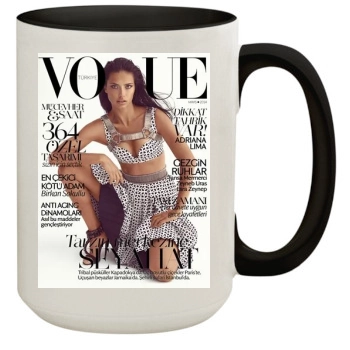 Adriana Lima 15oz Colored Inner & Handle Mug