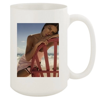 Adriana Lima 15oz White Mug