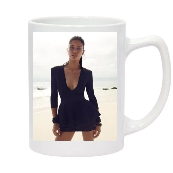 Adriana Lima 14oz White Statesman Mug