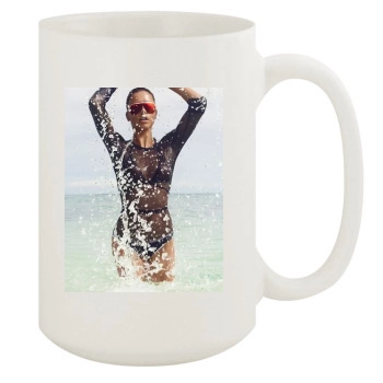 Adriana Lima 15oz White Mug