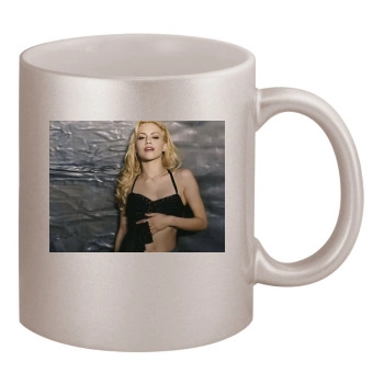 Brittany Murphy 11oz Metallic Silver Mug