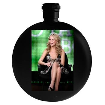 Brittany Robertson Round Flask