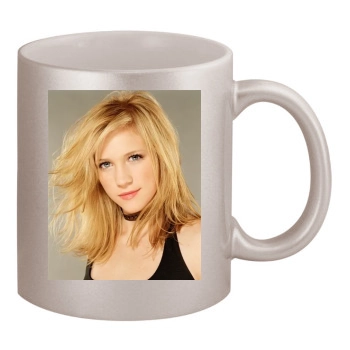 Brittany Snow 11oz Metallic Silver Mug