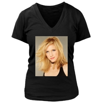 Brittany Snow Women's Deep V-Neck TShirt