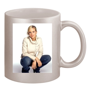 Brittany Snow 11oz Metallic Silver Mug