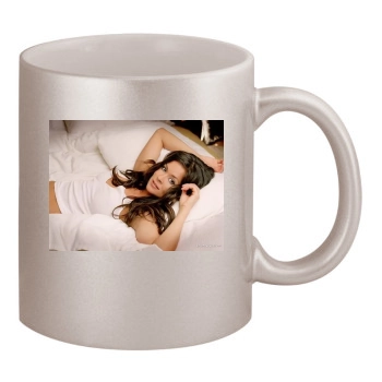 Brooke Burke 11oz Metallic Silver Mug