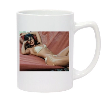 Brooke Burke 14oz White Statesman Mug