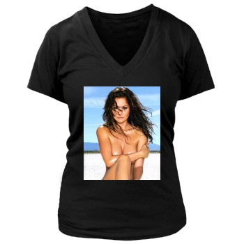 Brooke Burke Women's Deep V-Neck TShirt