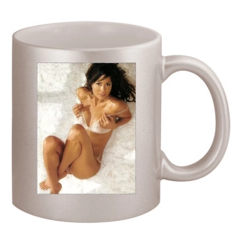 Brooke Burke 11oz Metallic Silver Mug