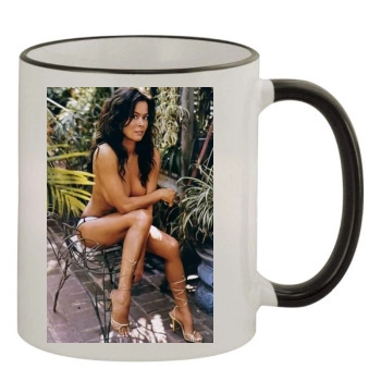 Brooke Burke 11oz Colored Rim & Handle Mug