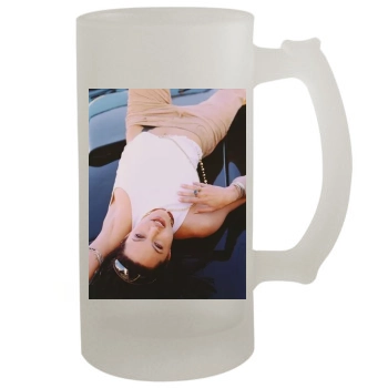 Angelina Jolie 16oz Frosted Beer Stein