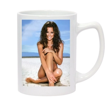 Brooke Burke 14oz White Statesman Mug