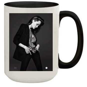 Angelina Jolie 15oz Colored Inner & Handle Mug