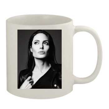 Angelina Jolie 11oz White Mug