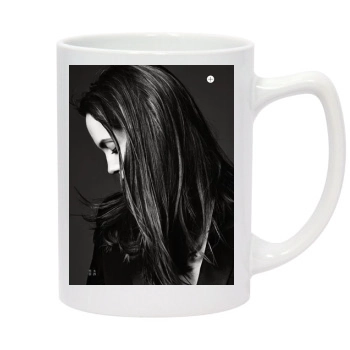 Angelina Jolie 14oz White Statesman Mug