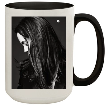 Angelina Jolie 15oz Colored Inner & Handle Mug