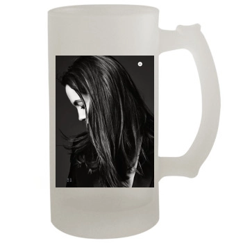 Angelina Jolie 16oz Frosted Beer Stein