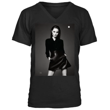 Angelina Jolie Men's V-Neck T-Shirt