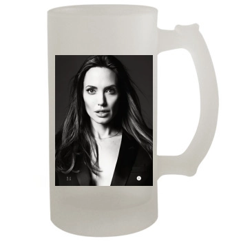 Angelina Jolie 16oz Frosted Beer Stein