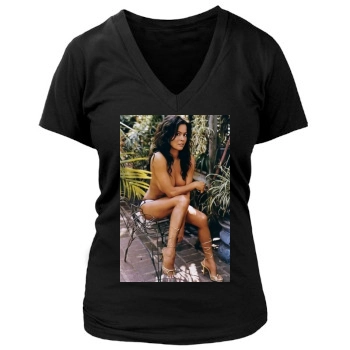 Brooke Burke Women's Deep V-Neck TShirt