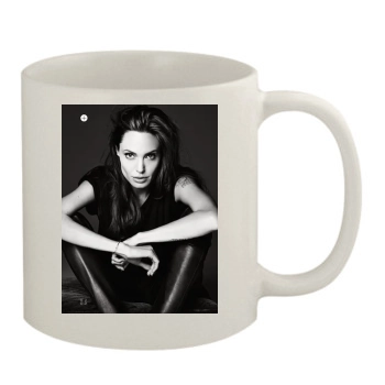 Angelina Jolie 11oz White Mug