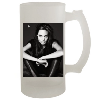 Angelina Jolie 16oz Frosted Beer Stein