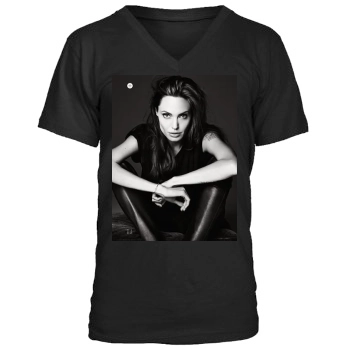 Angelina Jolie Men's V-Neck T-Shirt