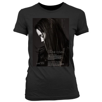 Angelina Jolie Women's Junior Cut Crewneck T-Shirt