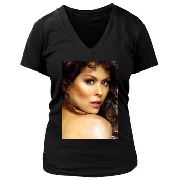 Brooke Burke Women's Deep V-Neck TShirt