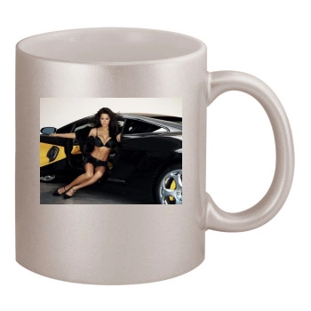 Brooke Burke 11oz Metallic Silver Mug