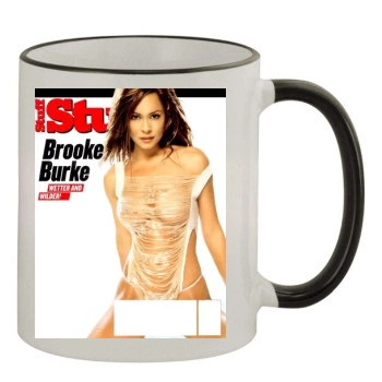 Brooke Burke 11oz Colored Rim & Handle Mug