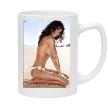 Brooke Burke 14oz White Statesman Mug