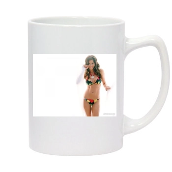 Brooke Burke 14oz White Statesman Mug