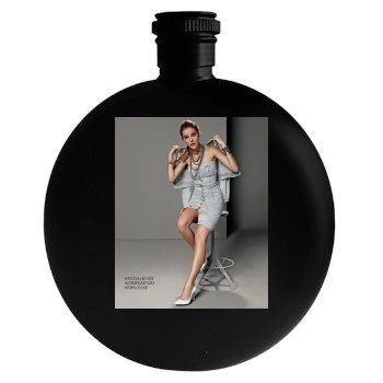 Barbara Palvin Round Flask